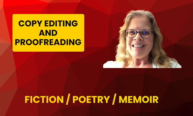copy edit and proofread your fiction poetry and memoir