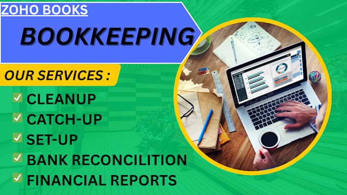 do zoho books bookkeeping, setup, cleanup, and reconciliation