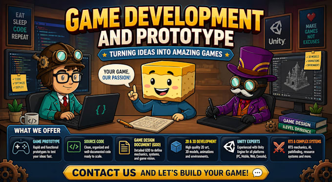 do your game prototype of your dreams in unity 3d