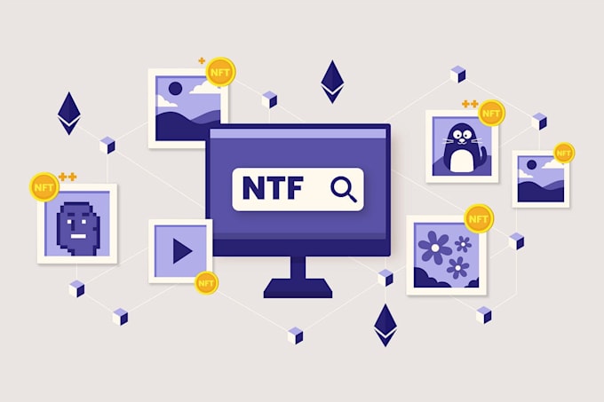 build nft mining, token, and marketplace website with web3 features