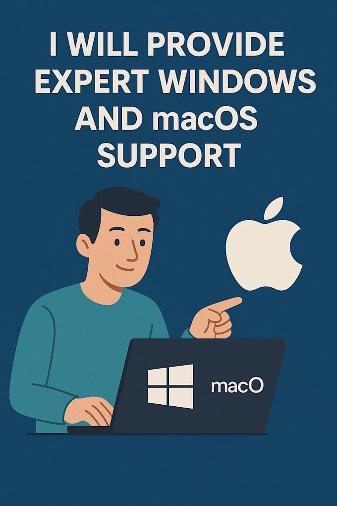 provide expert windows and macos support remotely