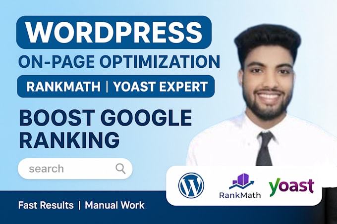 do wordpress on page SEO with rankmath or yoast expert