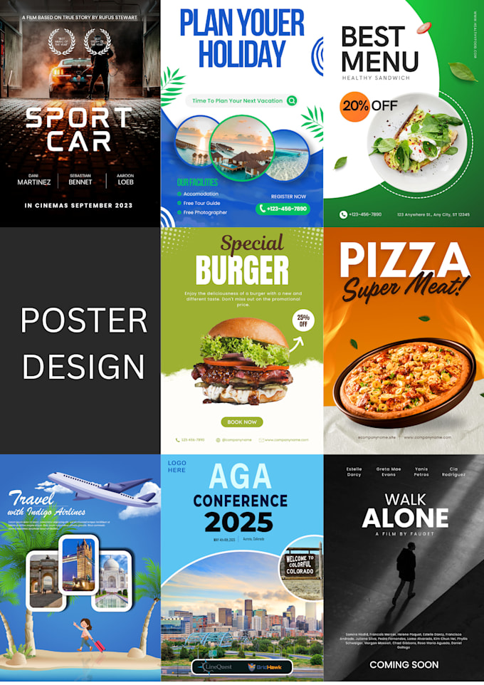 creative canva poster designs