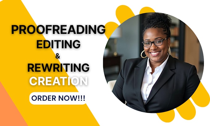 edit, proofread and professionally format your business documents