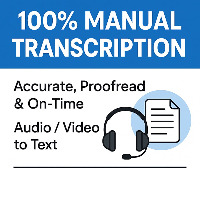 transcribe audio and video files