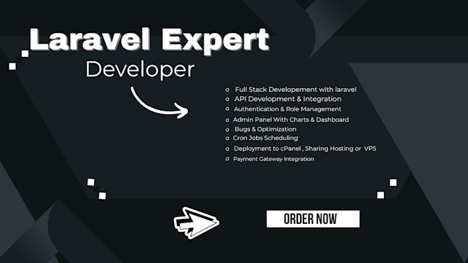 fix laravel bugs and develop custom features fast