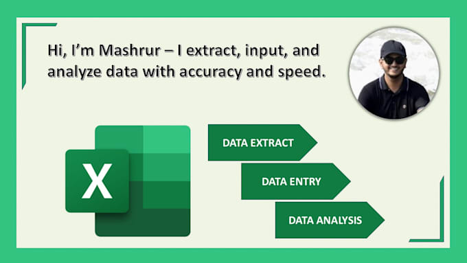 extract, input, and analyze data with accuracy and speed