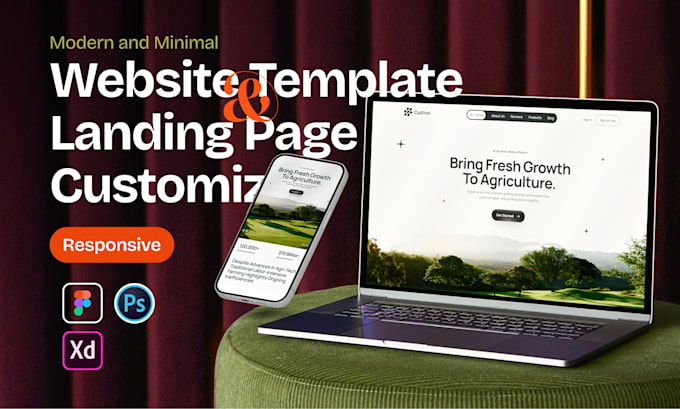 do stunning website design on figma