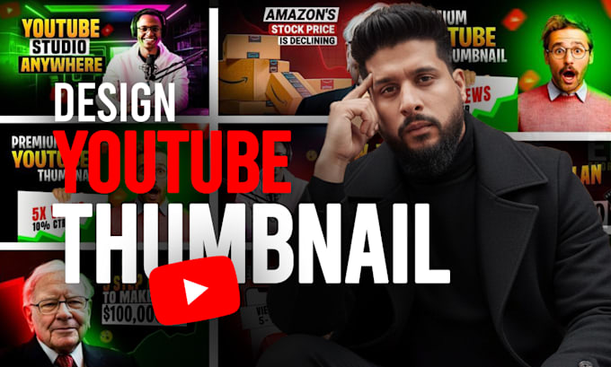 design a youtube thumbnail and personal branding