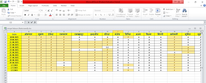 be your excel expert for any kind of spreadsheet work