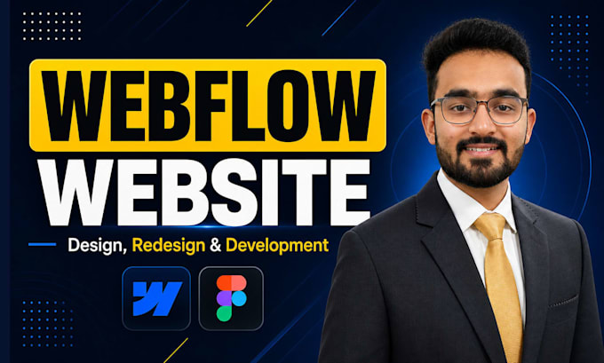 design and develop webflow website or convert figma to webflow