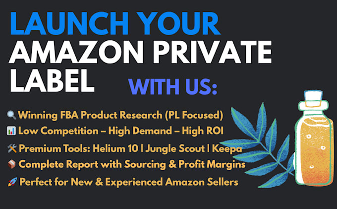 do winning amazon fba product research for your private label