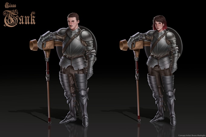 Create unique fantasy weapon designs and concept items by Brmadoglio ...