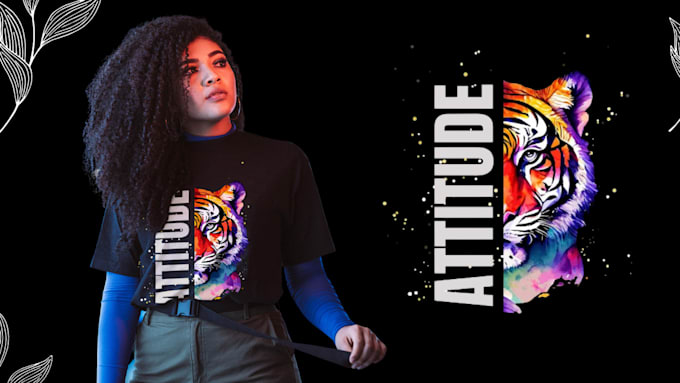 design modern custom typography t shirt designs