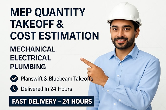 do mep quantity takeoffs and cost estimation services