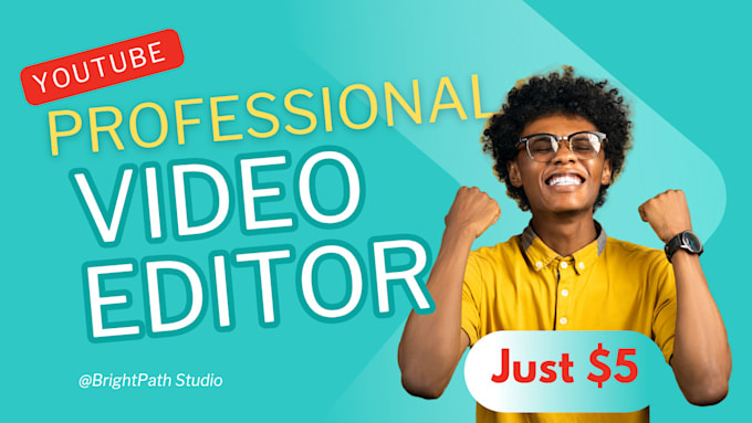 professionally edit your youtube video or vlog