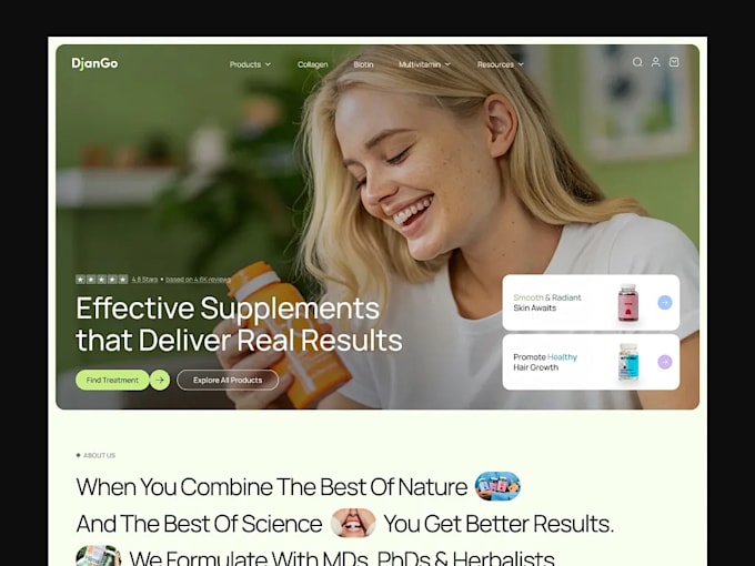 create nutraceutical, private label supplement store with shopify store