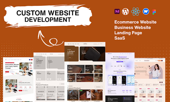 do ecommerce website development, web developer, web design, website
