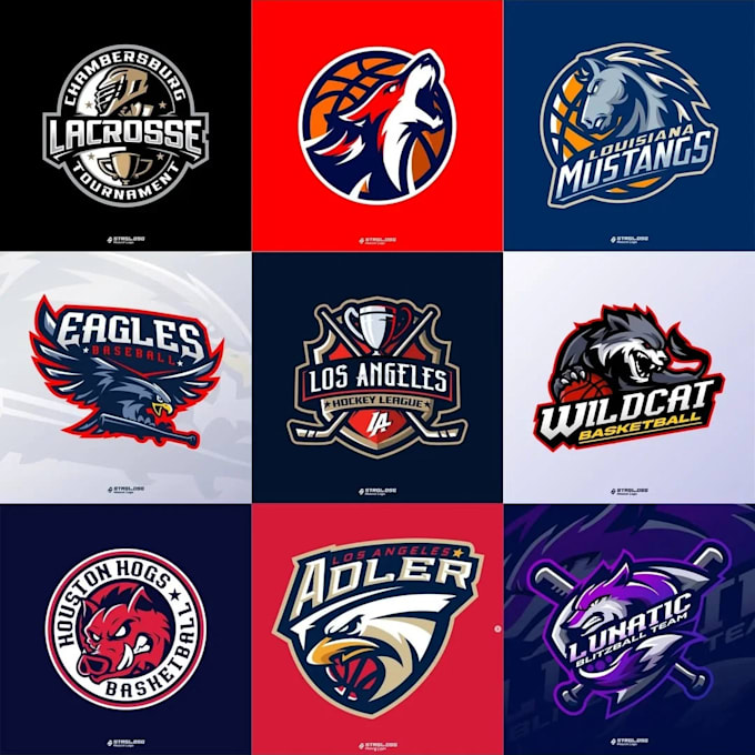 design a powerful and dynamic sport logo for your team or brand