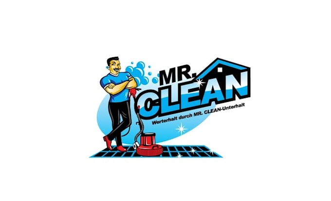 design luxurious cleaner facility services logo