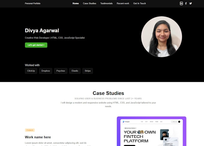 convert your figma into responsive HTML CSS react