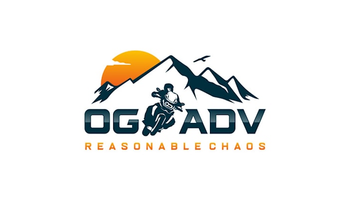 design high resolution adventure ride logo