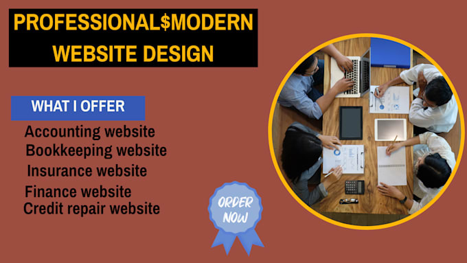 create accounting website  bookkeeping finance insurance website