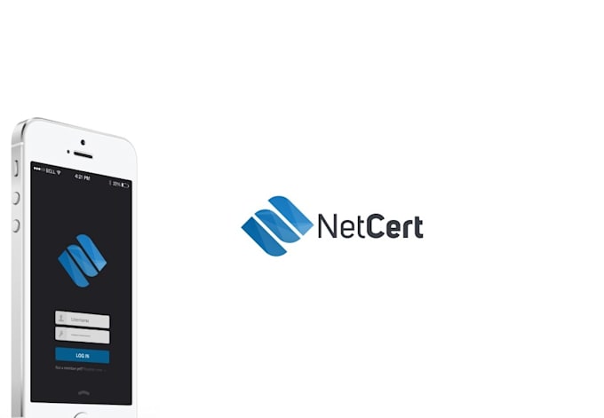 design a high tech cyber security app technology logo