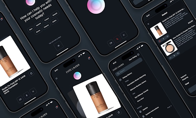 design ai apps UI UX and chatgpt interfaces in figma for startups
