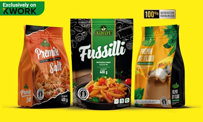 do brand product label design and product packaging design