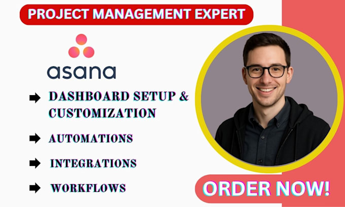 Setup asana workspace, automations, integrations and workflows for your ...
