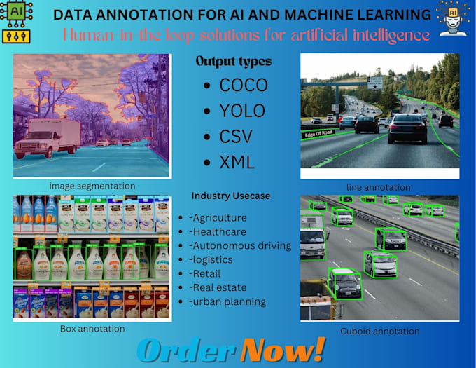 do image, video annotations for machine learning and ai