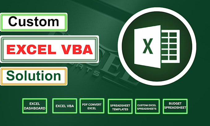 build microsoft excel spreadsheet, excel vba, macros, dashboard, google sheets