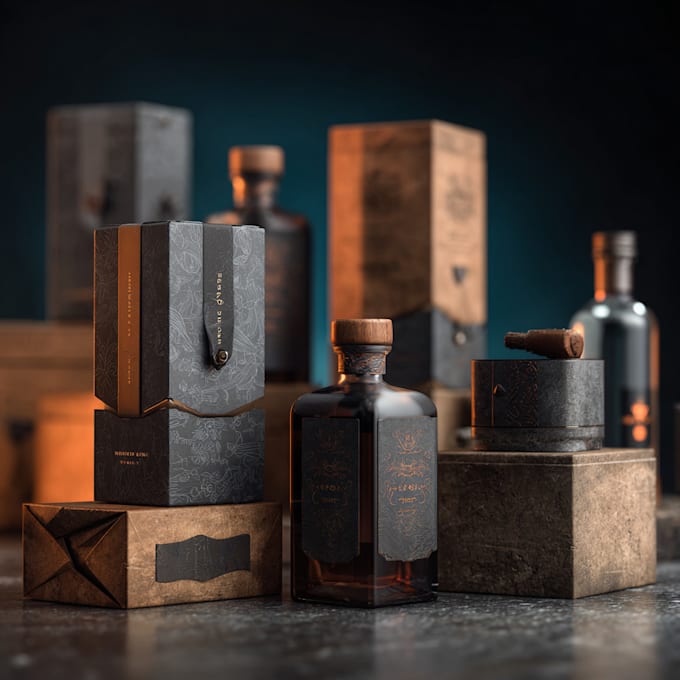 create organic product packaging or label design