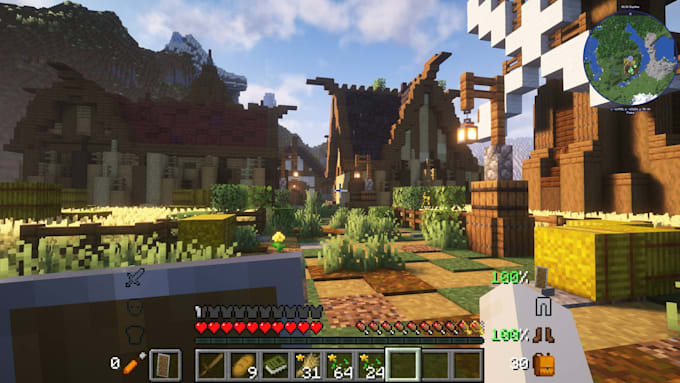 create or fix minecraft modpack, update old mod, quest, shaderpack, redstone