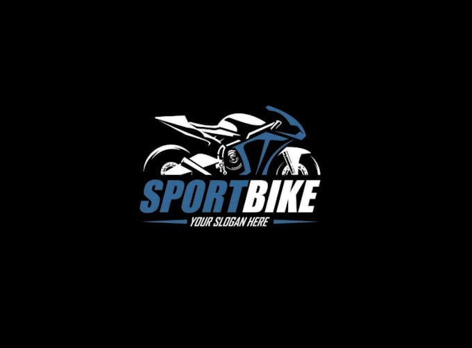 make motorcycle logo design with fastest delivery