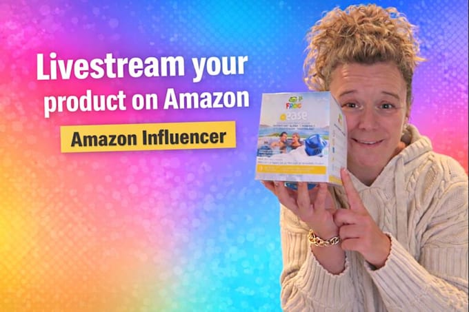 livestream your product on amazon as an amazon influencer