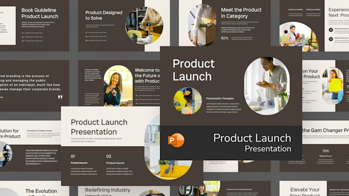 Design product launch presentation company pitch deck retail deck canva ...