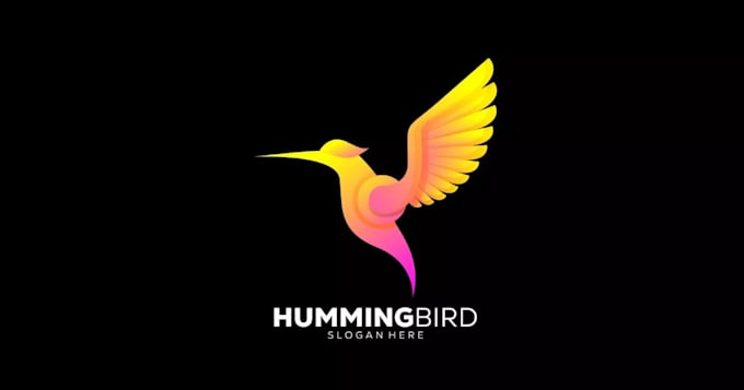 do outstanding hummingbird logo with express delivery