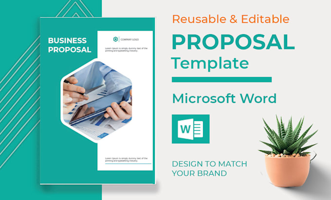 create editable word proposal template for your business
