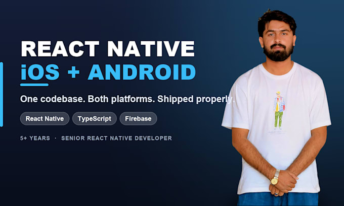 develop your react native mobile app for ios and android