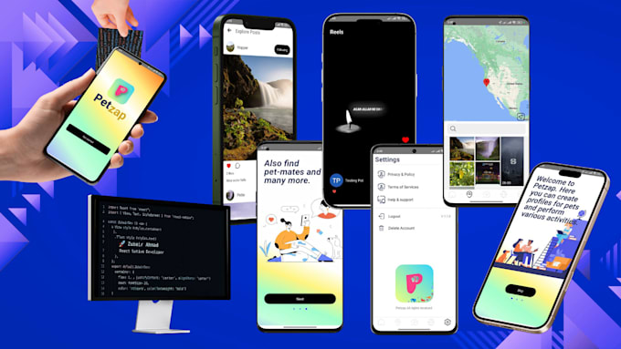 build react native mobile app as a react native developer