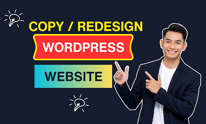 copy, clone, duplicate or redesign any website into wordpress elementor