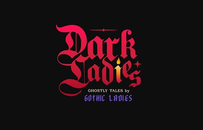 create artwork play dark ladies logo