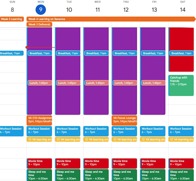 manage your calendar and your email