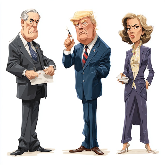 create political and editorial cartoons