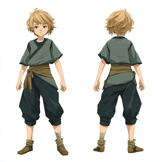 illustrate your anime or roleplaying character oc