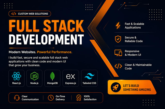 do full stack web app development as mern stack developer, full stack developer