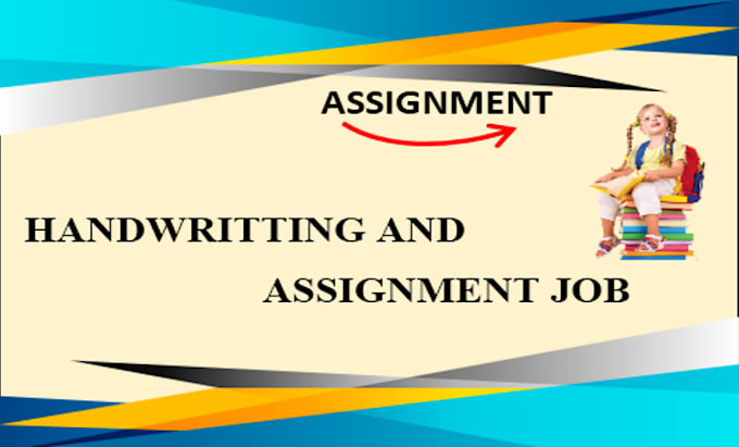 do handwriting assignment job and typing work