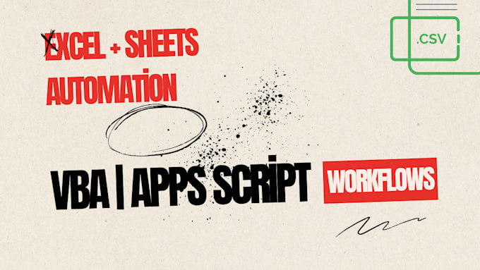 automate your excel or google sheets with vba or apps script